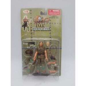 Ultimate Soldier XD 1:18 scale  WW2‎ DAK  Machine Gunner PVT. Gustav Moldenhauer